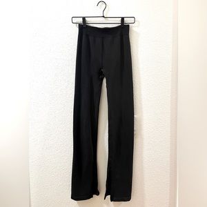 Cloud seamless high-waisted split flare